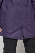 Купить Парка MTFORCE женская с капюшоном фиолетового цвета 19002F, фото 14