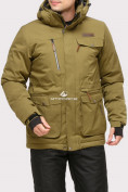 Купить Куртка горнолыжная мужская цвета хаки 1910Kh