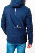 Купить Молодежная куртка мужская темно-синего цвета 1913TS, фото 3