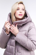 Купить Куртка зимняя женская молодежная бежевого цвета 191923_12B, фото 7