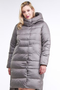 Купить Куртка зимняя женская молодежная серого цвета 191923_30Sr, фото 2