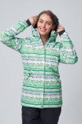 Купить Женский зимний горнолыжный костюм салатового цвета 01937Sl, фото 5