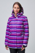 Купить Женский зимний горнолыжный костюм  темно-фиолетового цвета 01937TF, фото 5