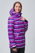 Купить Женский зимний горнолыжный костюм  темно-фиолетового цвета 01937TF, фото 6