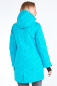 Купить Куртка парка зимняя женская голубого цвета 1949Gl, фото 5