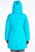 Купить Куртка парка зимняя женская голубого цвета 1949Gl, фото 7