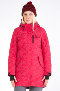 Купить Куртка парка зимняя женская розового цвета 1949R, фото 2