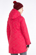 Купить Куртка парка зимняя женская розового цвета 1949R, фото 4