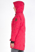 Купить Куртка парка зимняя женская розового цвета 1949R, фото 7