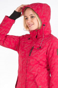Купить Куртка парка зимняя женская розового цвета 1949R, фото 9
