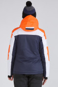 Купить Женский зимний горнолыжный костюм темно-синего цвета 019601TS, фото 3