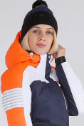 Купить Женский зимний горнолыжный костюм темно-синего цвета 019601TS, фото 9