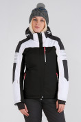 Купить Женская зимняя горнолыжная куртка черного цвета 19601Ch