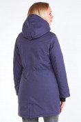 Купить Куртка парка зимняя женская темно-фиолетового цвета 19621TF, фото 4