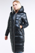 Купить Куртка зимняя женская классическая темно-серого цвета 1962_03TС, фото 2