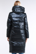 Купить Куртка зимняя женская классическая темно-серого цвета 1962_03TС, фото 4