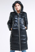 Купить Куртка зимняя женская классическая темно-серого цвета 1962_03TС, фото 5
