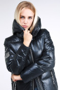 Купить Куртка зимняя женская классическая темно-серого цвета 1962_03TС, фото 7