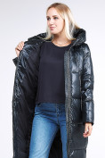 Купить Куртка зимняя женская классическая темно-серого цвета 1962_03TС, фото 8