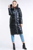 Купить Куртка зимняя женская классическая темно-серого цвета 1962_03TС