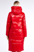 Купить Куртка зимняя женская классическая красного цвета 1962_14Kr, фото 7