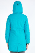 Купить Куртка парка зимняя женская голубого цвета 19622Gl, фото 6