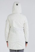 Купить Куртка парка зимняя женская белого цвета 19622Bl, фото 6