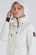 Купить Куртка парка зимняя женская белого цвета 19622Bl, фото 8