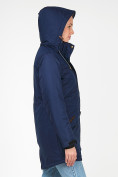 Купить Куртка парка зимняя женская темно-синий цвета 1963TS, фото 5