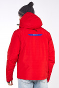 Купить Мужская зимняя горнолыжная куртка красного цвета 1966Kr, фото 4