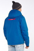 Купить Мужская зимняя горнолыжная куртка синего цвета 1966S, фото 5