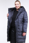 Купить Куртка зимняя женская классика темно-фиолетового цвета 1968_29TF, фото 7