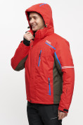 Купить Мужская зимняя горнолыжная куртка MTFORCE красного цвета 1971Kr, фото 5