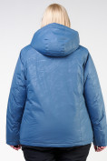 Купить Куртка горнолыжная женская большого размера голубого цвета 21982Gl, фото 8