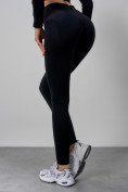 Купить Спортивный костюм для фитнеса женский черного цвета 20007Ch, фото 21