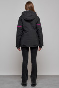 Купить Горнолыжная куртка женская зимняя черного цвета 2002Ch, фото 14