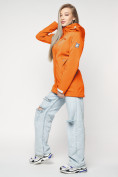 Купить Ветровка женская MTFORCE оранжевого цвета 20371O, фото 4