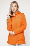 Купить Ветровка женская MTFORCE оранжевого цвета 20371O