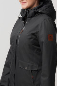 Купить Горнолыжная куртка MTFORCE bigsize темно-серого цвета 2047TC, фото 8