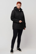 Купить Горнолыжная куртка MTFORCE bigsize черного цвета 2047Ch, фото 3