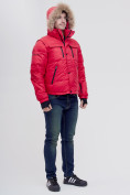 Купить Куртка и безрукавка Valianly красного цвета 2064Kr, фото 9