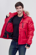 Купить Куртка и безрукавка Valianly красного цвета 2064Kr, фото 12