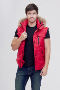 Купить Куртка и безрукавка Valianly красного цвета 2064Kr, фото 14