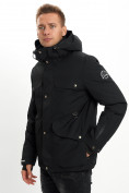 Купить Горнолыжная куртка мужская MTFORCE черного цвета 2088Ch, фото 4