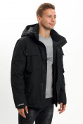 Купить Горнолыжная куртка мужская MTFORCE черного цвета 2088Ch, фото 9
