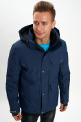 Купить Горнолыжная куртка мужская MTFORCE темно-синего цвета 2088TS, фото 13