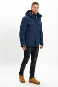 Купить Горнолыжная куртка мужская MTFORCE темно-синего цвета 2088TS, фото 6