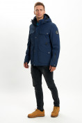 Купить Горнолыжная куртка мужская MTFORCE темно-синего цвета 2088TS, фото 7