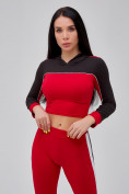 Купить Спортивный костюм для фитнеса женский красного цвета 21111Kr, фото 7