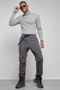 Купить Брюки утепленный мужской зимние спортивные серого цвета 21133Sr, фото 15